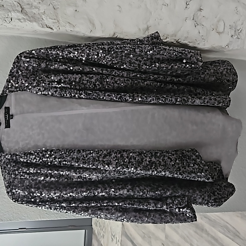 Sanctuary Sequin Shrug Jacket